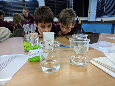 Image of Year 5 enjoy a Harry Potter Science day