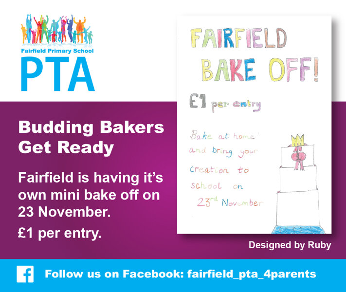 Image of Fairfield Bake Off 23/11/18