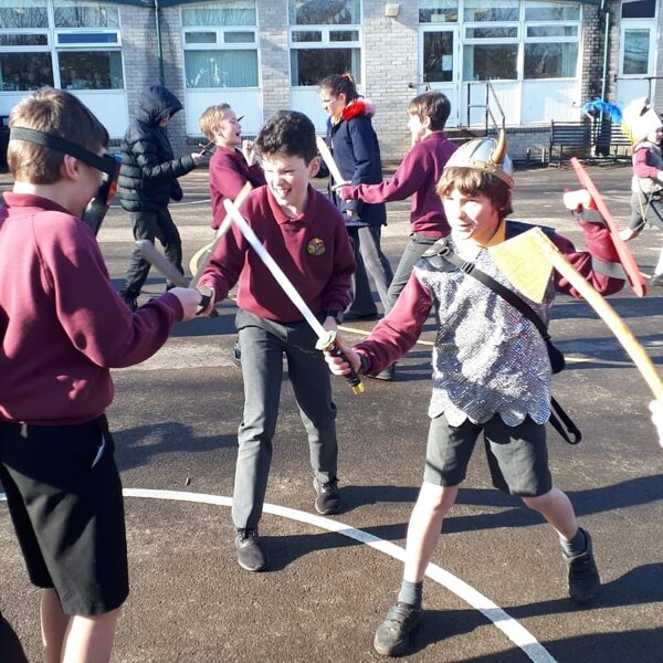 Image of A Battle on the School Yard!?
